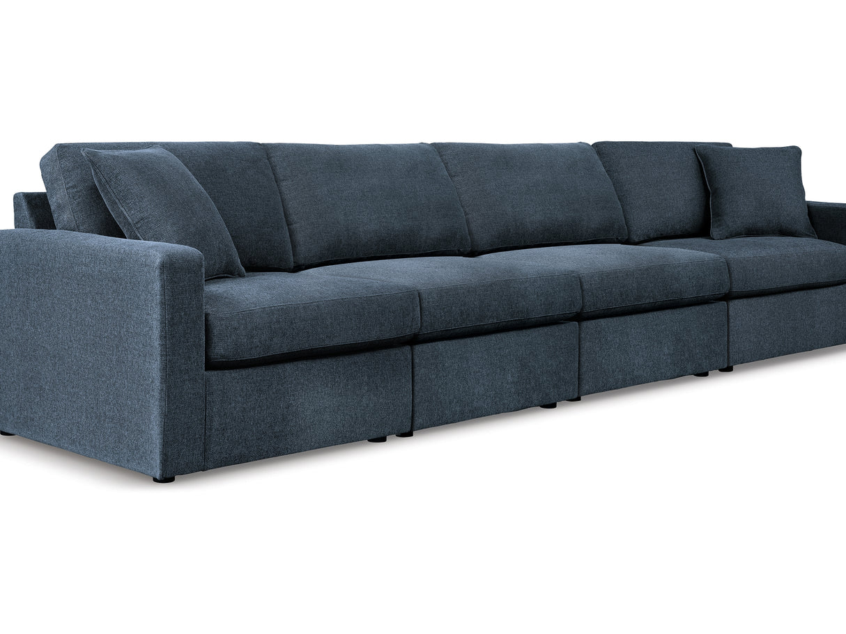 Modmax Ink 4-Piece Sectional And Ottoman