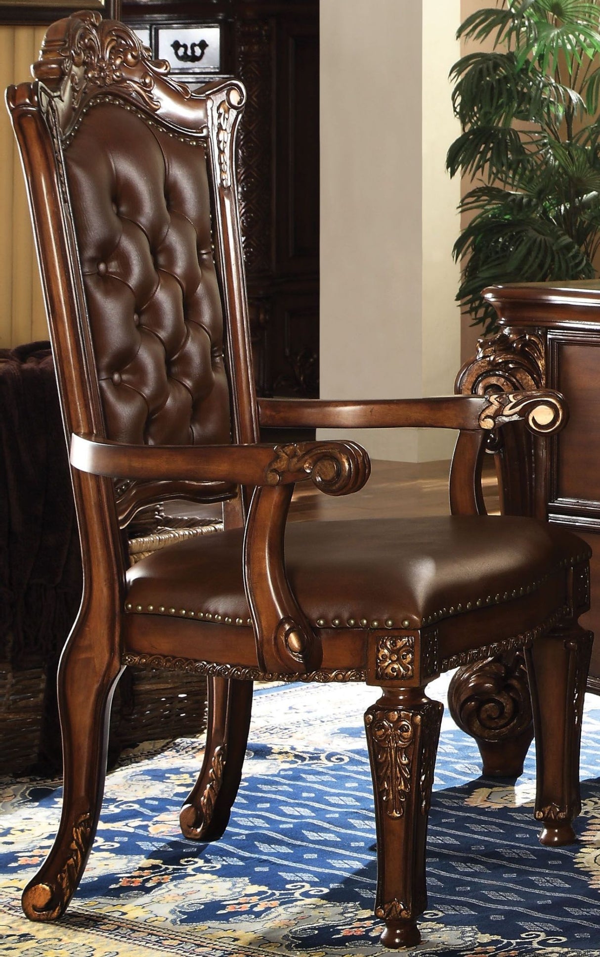 Vendome Cherry Executive Home Office Set