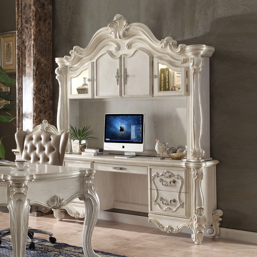 Versailles Bone White Finish Desk