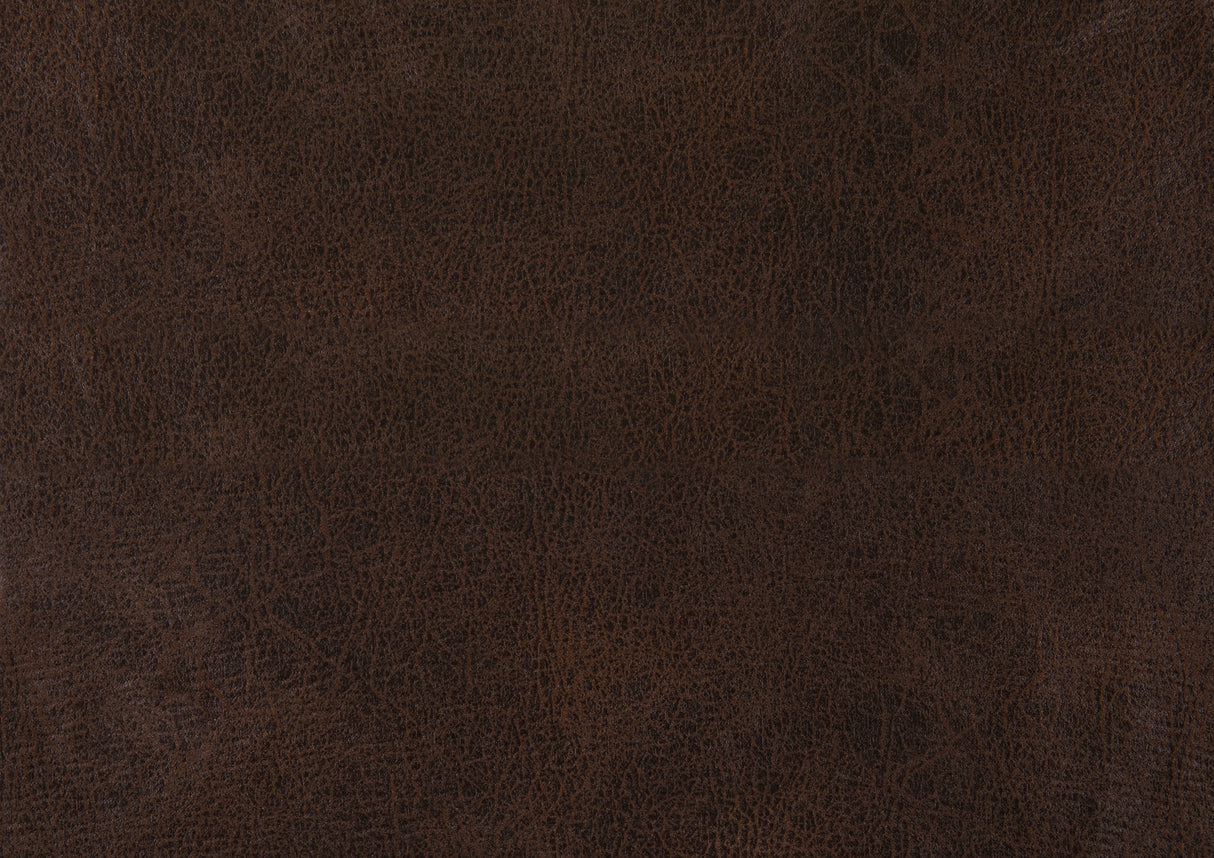 Franklin Exposed Feet With Espresso Faux Wood Sofa