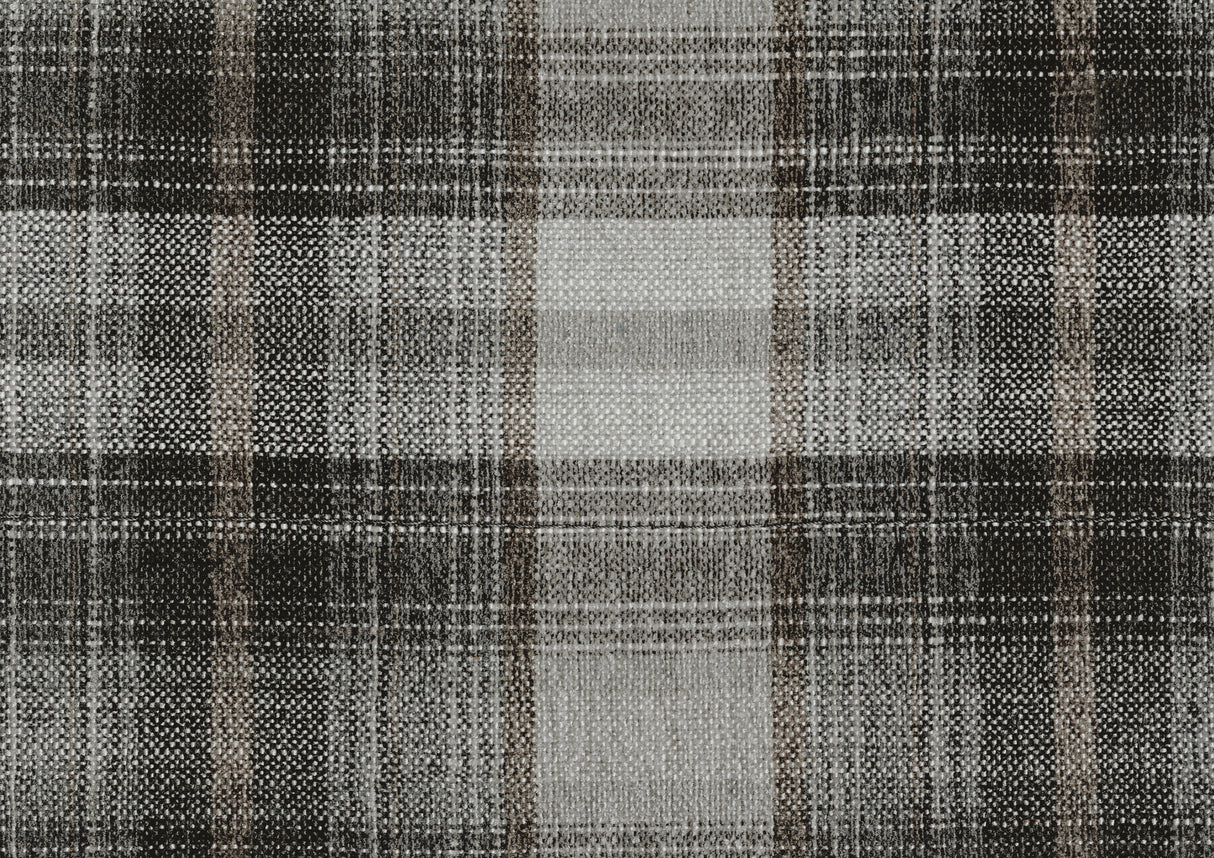 Franklin Exposed Feet With Espresso Faux Wood Sofa