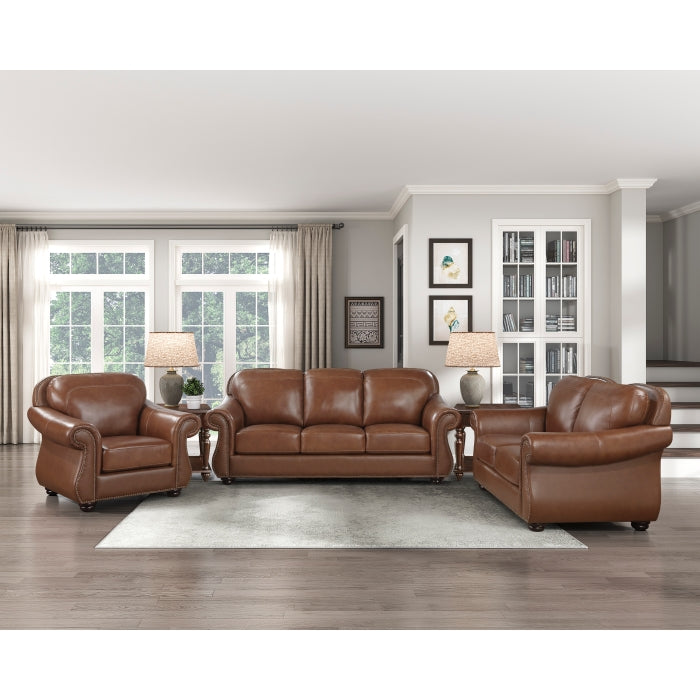 Attleboro Exposed Wood Feet With Espresso Sofa