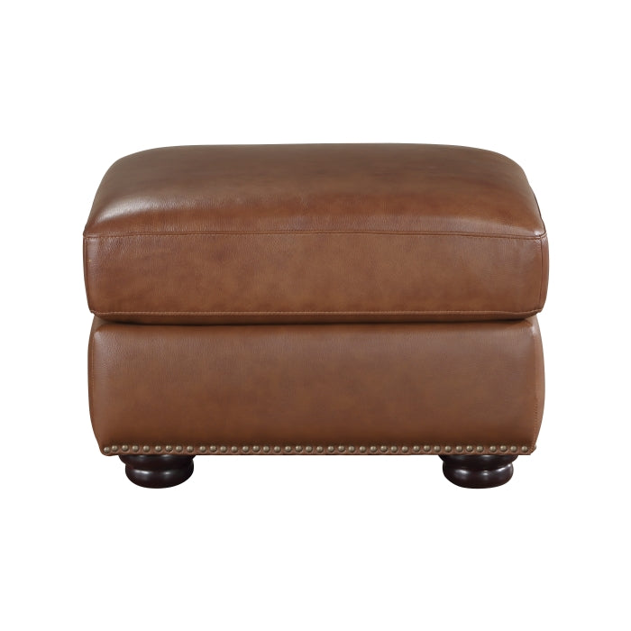 Attleboro Exposed Wood Feet With Espresso Ottoman