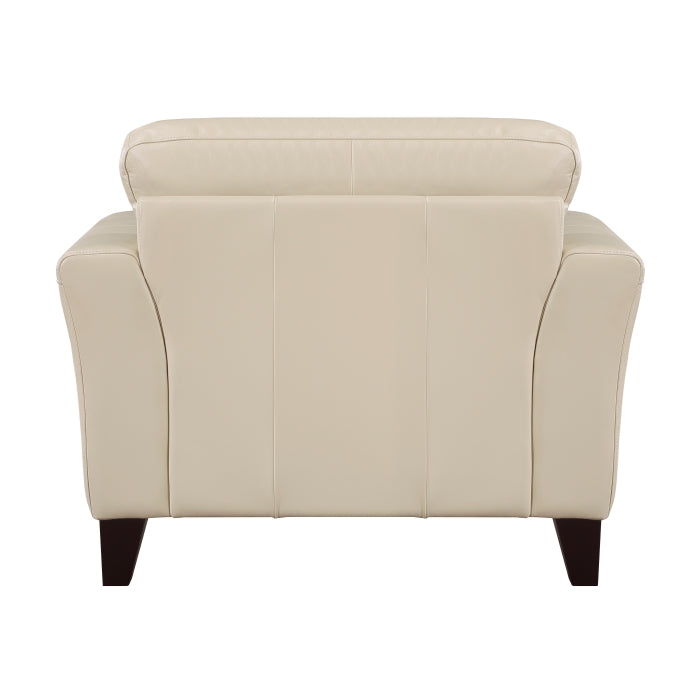 Thierry Exposed Wood Feet With Espresso Chair