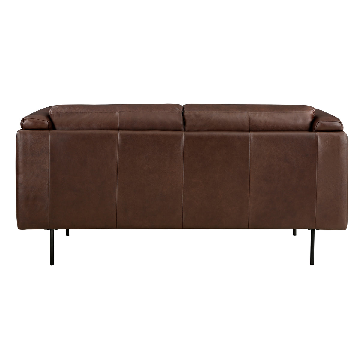 Soren Metal Legs With Espresso Love Seat