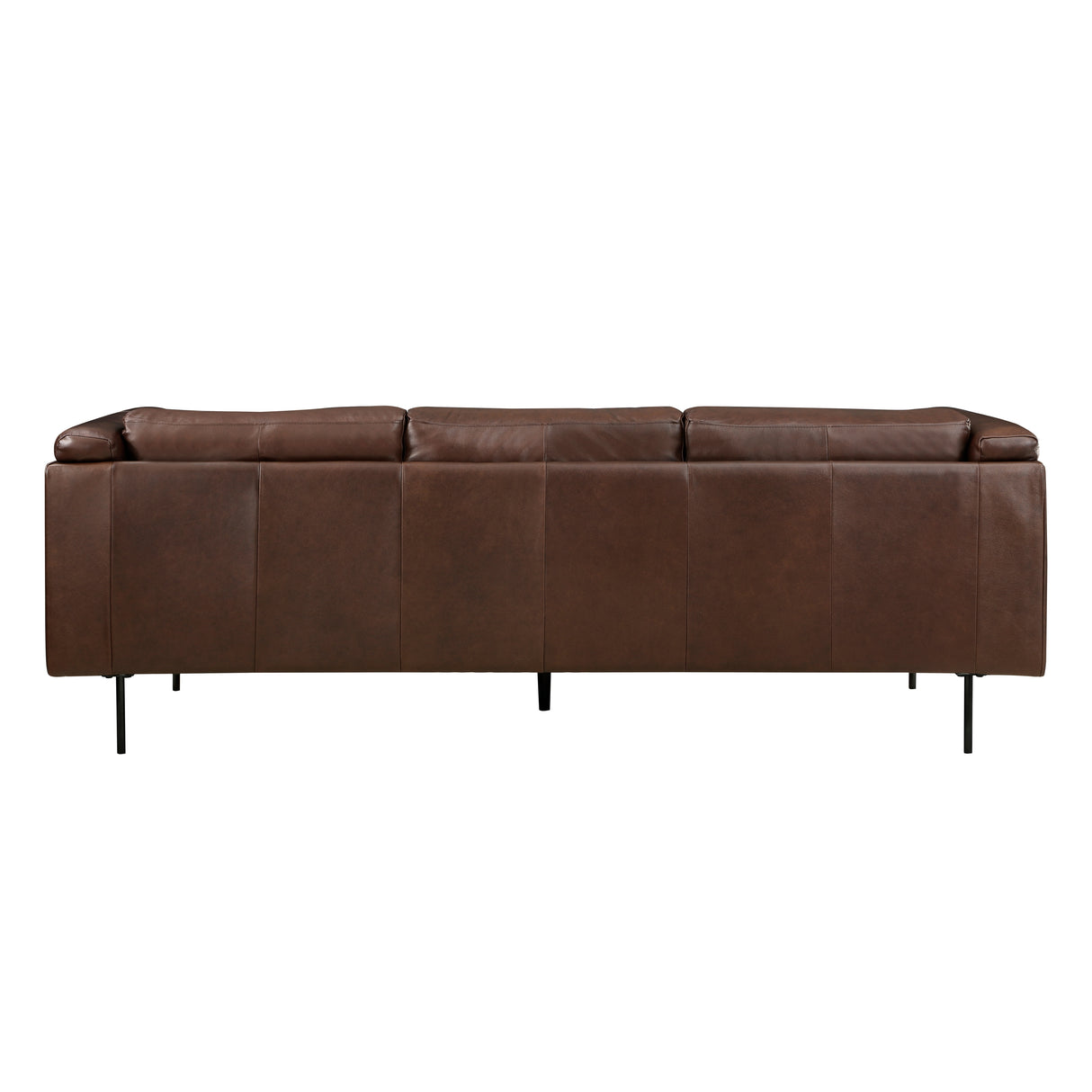 Soren Metal Legs With Espresso Sofa