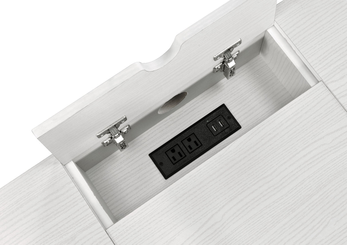 Verster Natural & Black Finish Desk