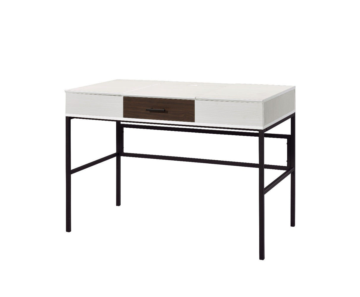 Verster Natural & Black Finish Desk