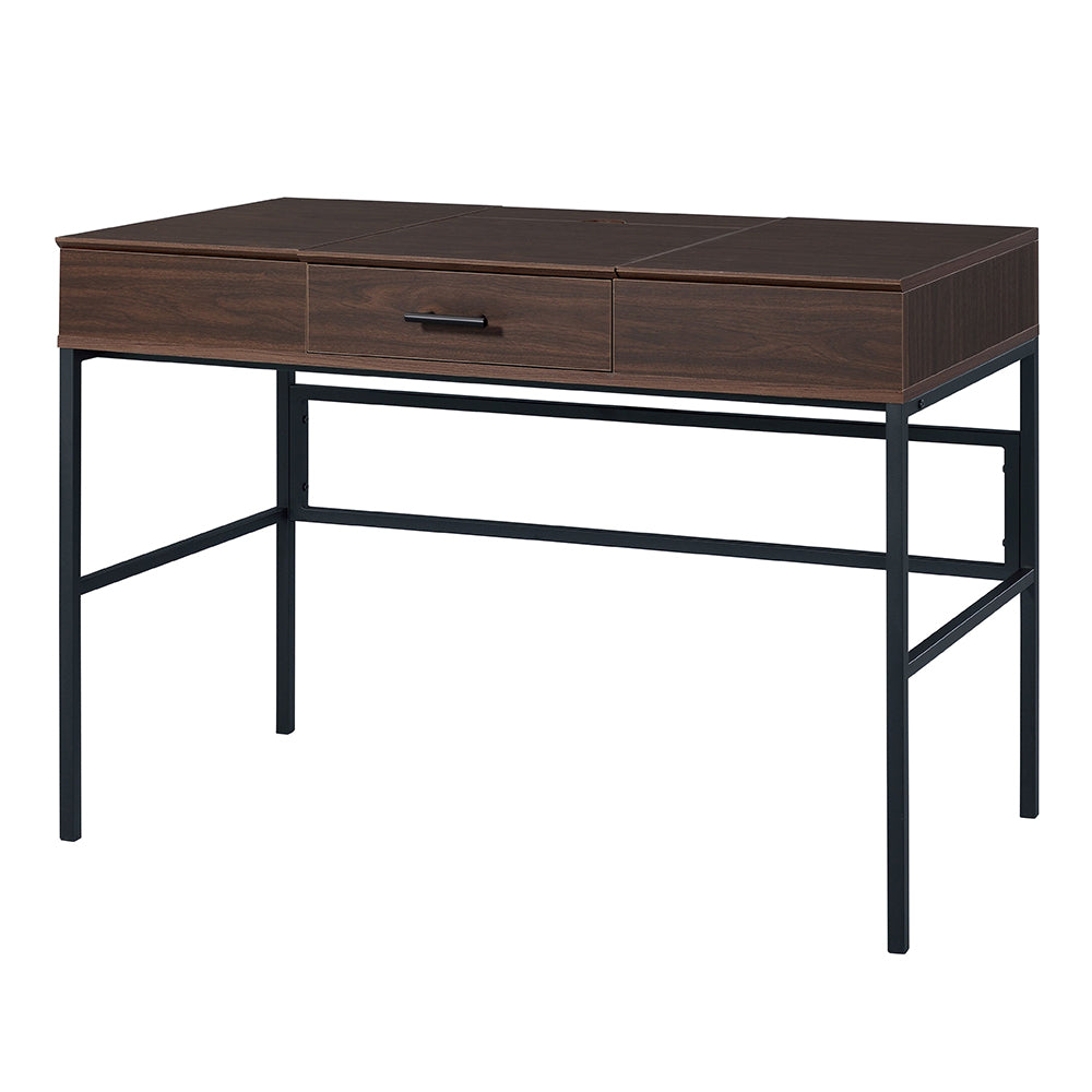 Verster Oak & Black Finish Desk