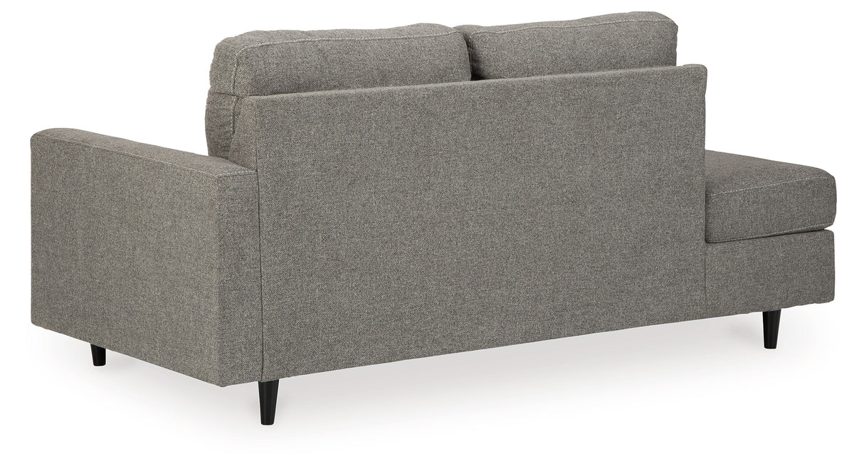 Lyman Graphite Right-Arm Facing Corner Chaise