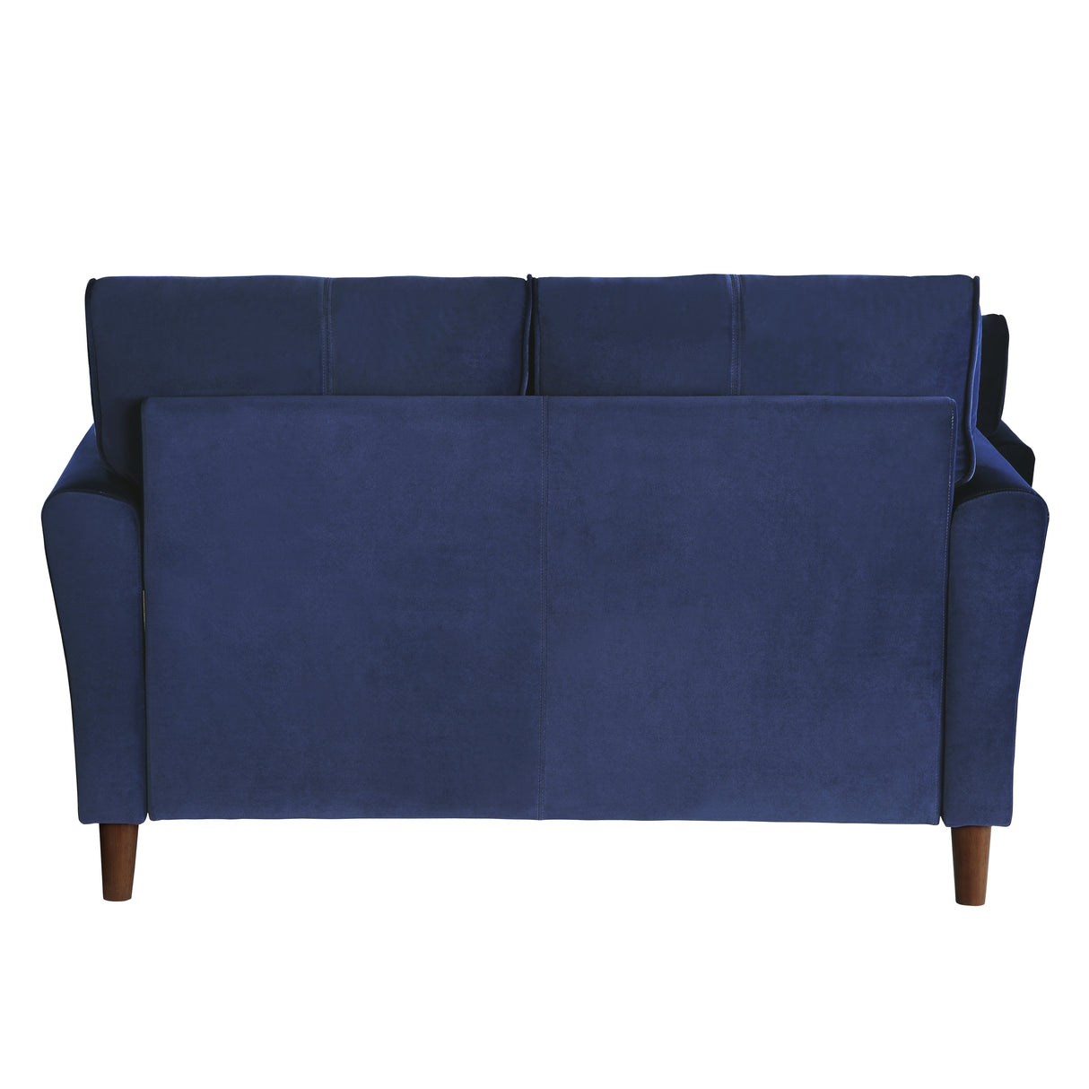 Dunleith Blue Velvet Loveseat