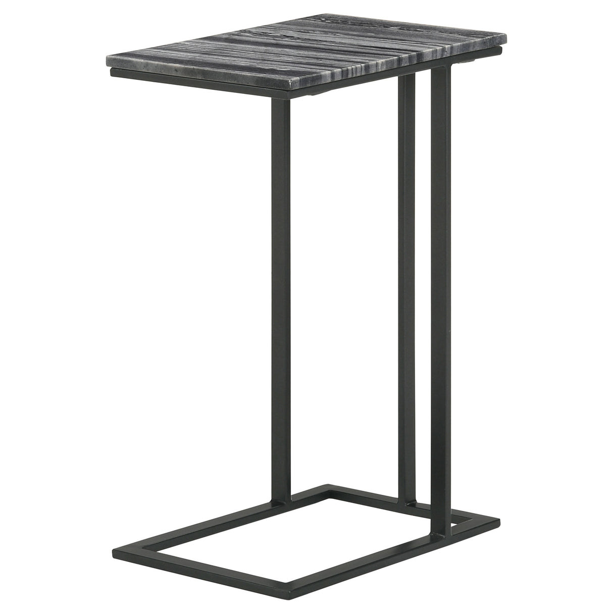 Vicente Accent Table With Marble Top Grey