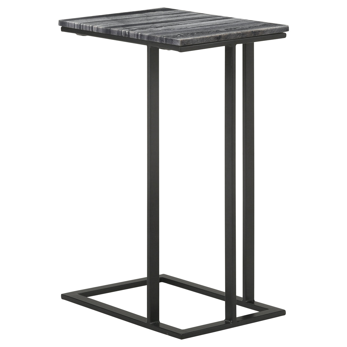 Vicente Accent Table With Marble Top Grey