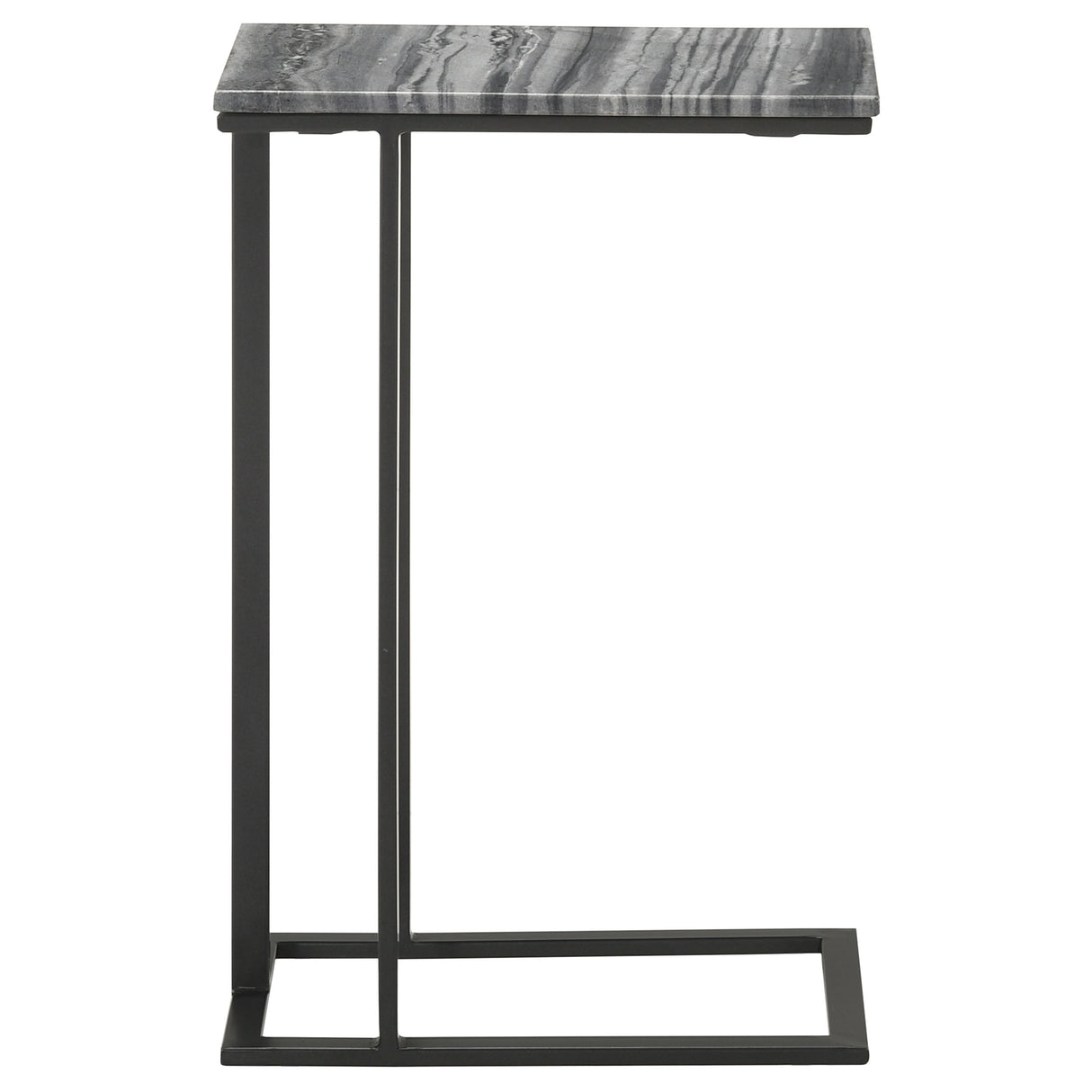 Vicente Accent Table With Marble Top Grey