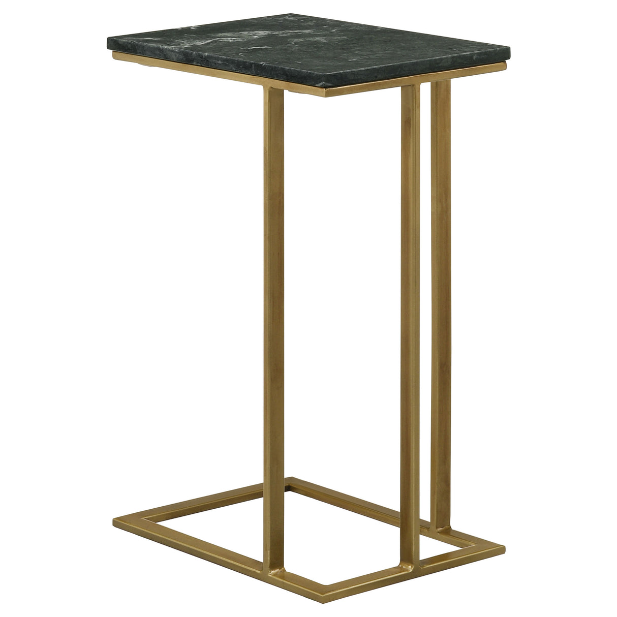 Vicente Accent Table With Marble Top Grey