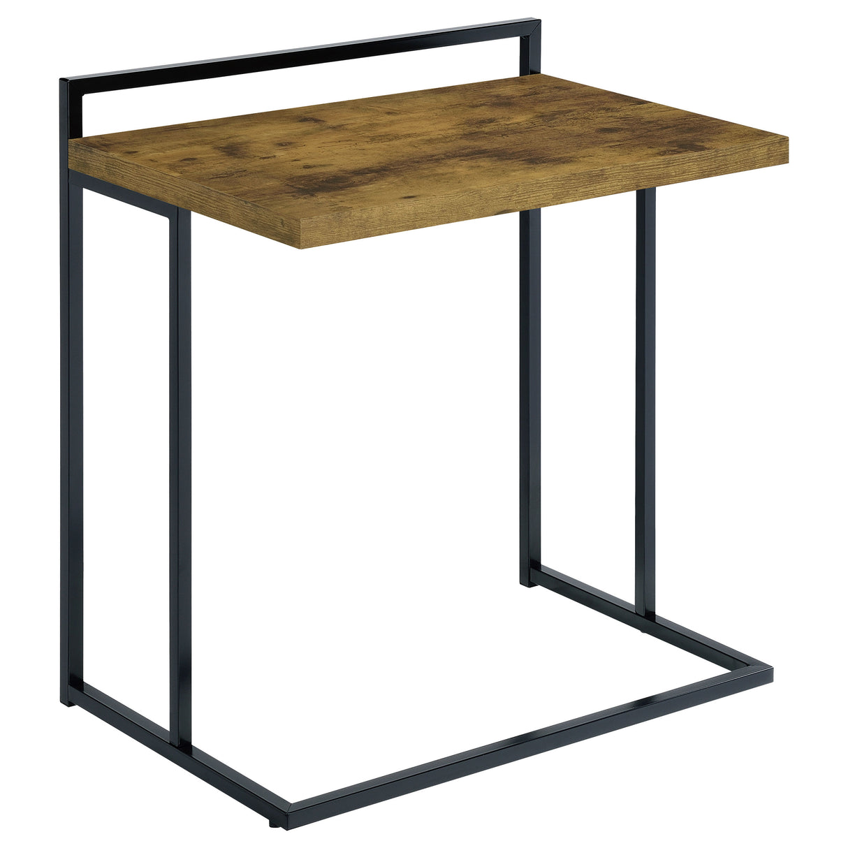 Dani Rectangular Snack Table With Metal Base