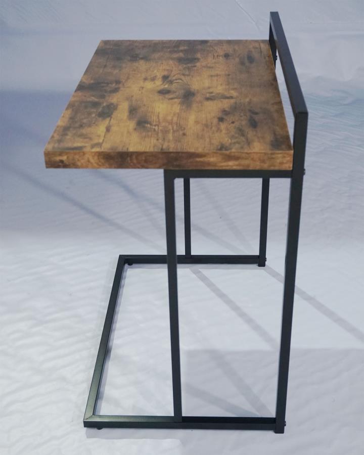 Dani Rectangular Snack Table With Metal Base