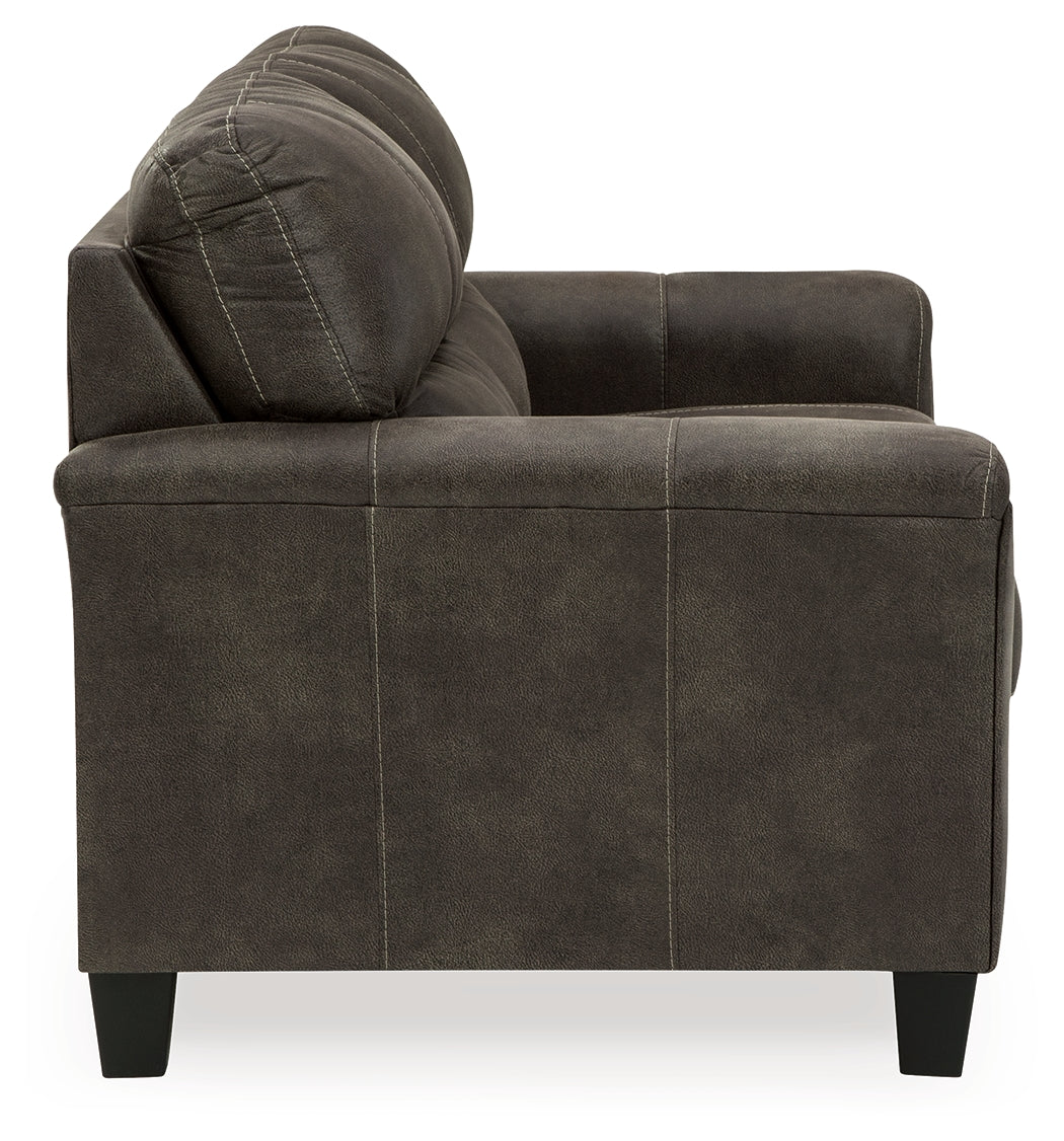 Navi Smoke Loveseat