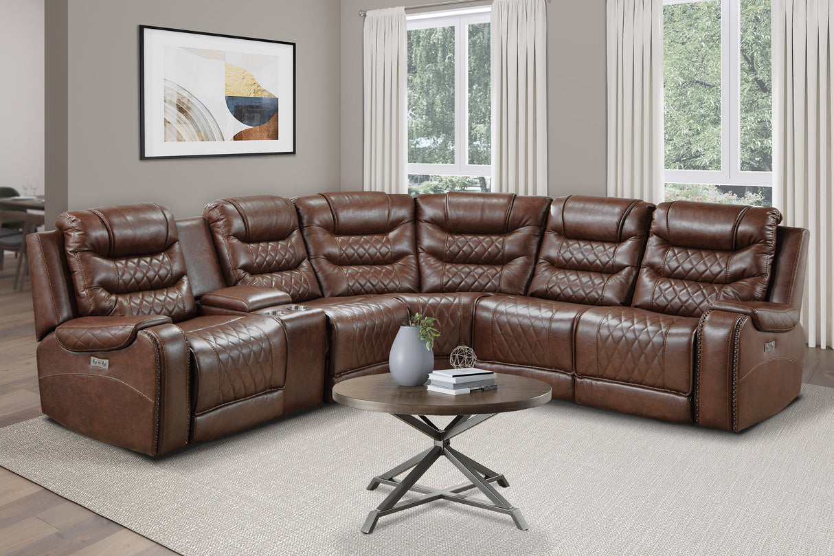 Putnam 6-Piece Modular Power Reclining Sectional