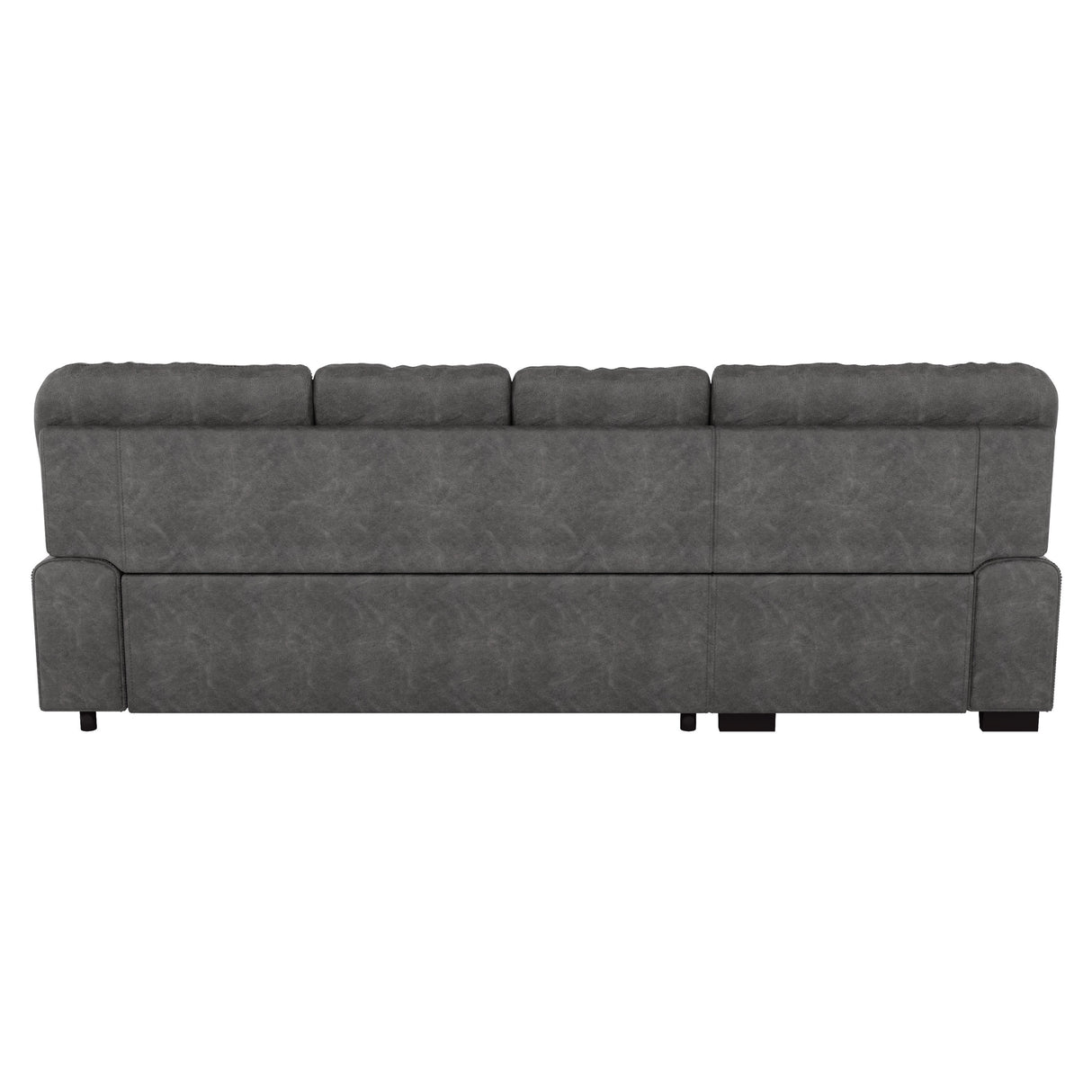 Michigan 2-Piece Sectional With Pull-Out Bed And Left Chaise Hidden Storage