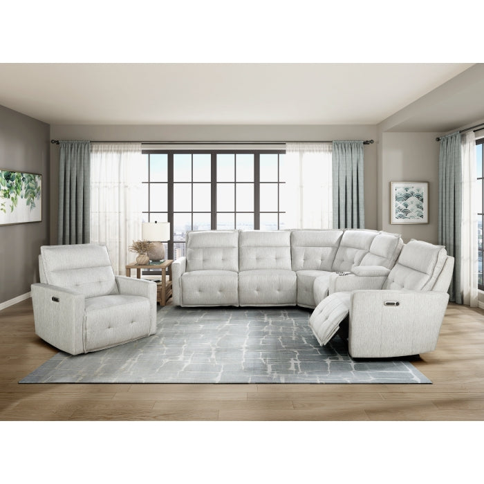 Salida 6-Piece Modular Power Reclining Sectional With Headrests