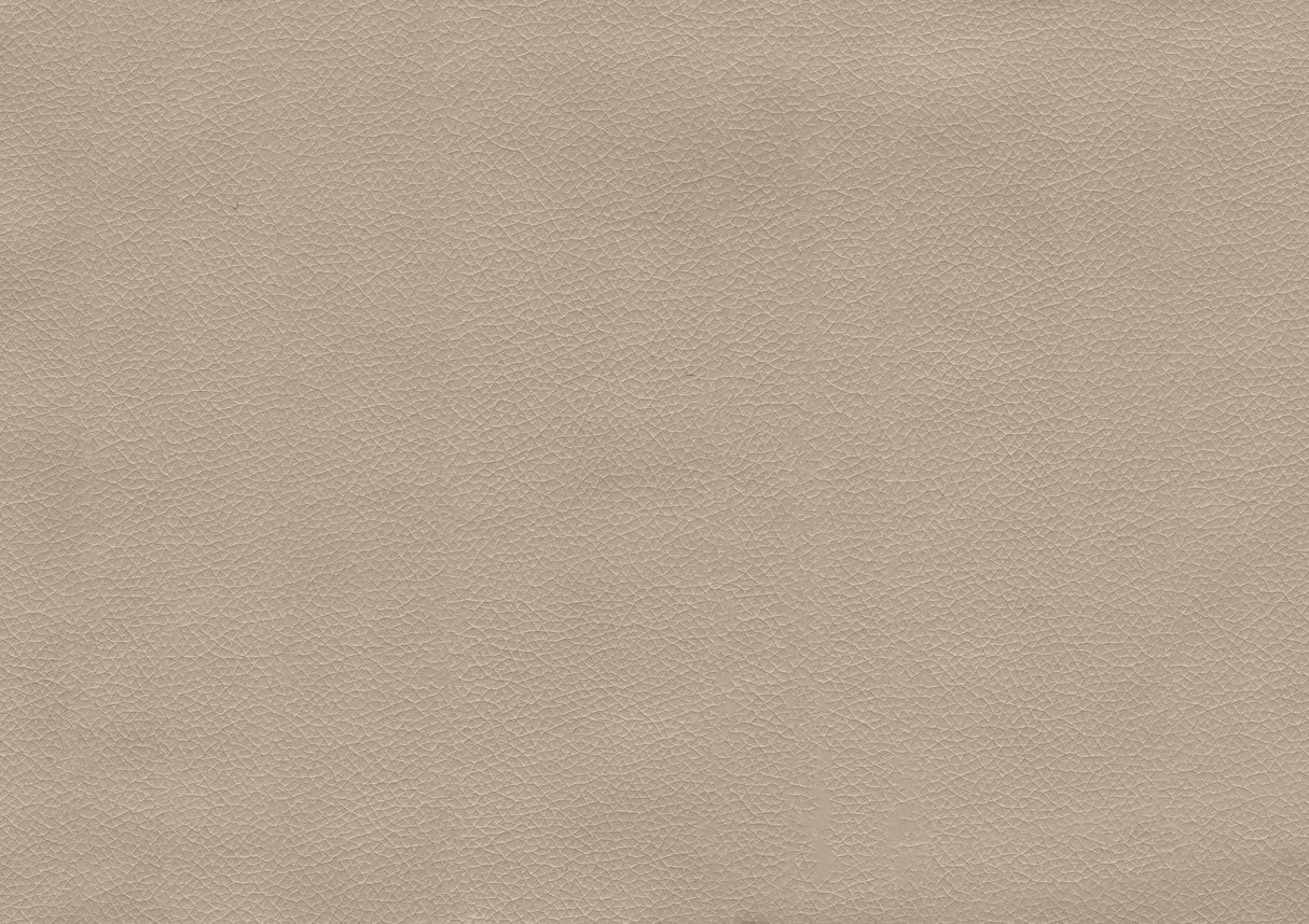 Spivey Beige Leather Loveseat