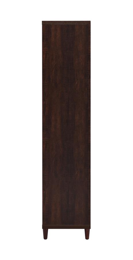 Wadeline 2-Door Tall Accent Cabinet Rustic Tobacco