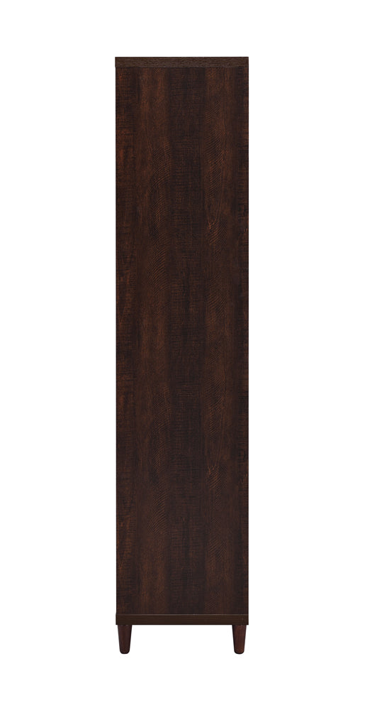 Wadeline 2-Door Tall Accent Cabinet Rustic Tobacco