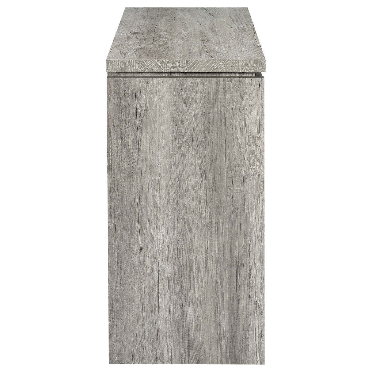 Enoch 2-Door Accent Cabinet Grey Driftwood