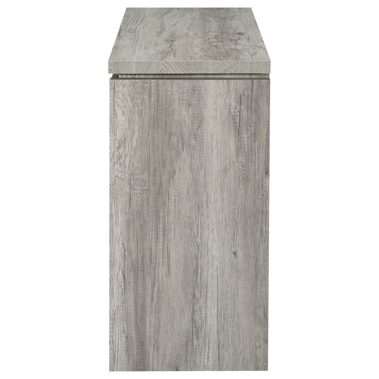 Enoch 2-Door Accent Cabinet Grey Driftwood