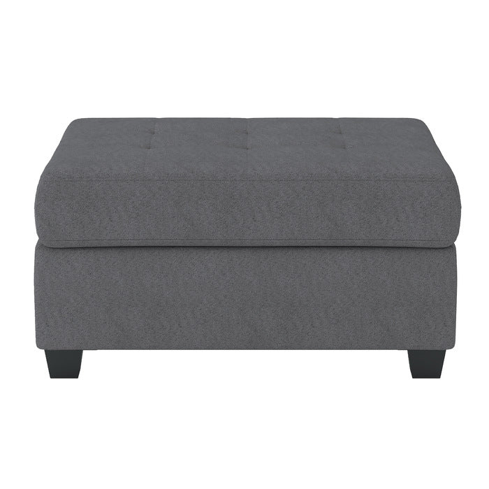 Maston Dark Gray Ottoman