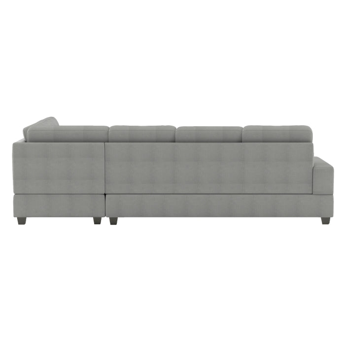 Maston 3-Piece Reversible Sectional With Drop-Down Cup Holders And Storage Ottoman