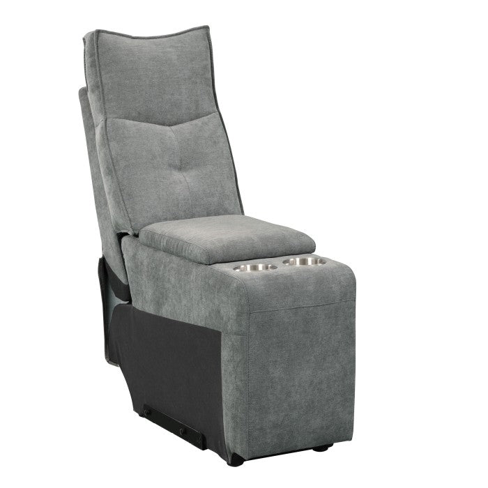 Tesoro Power Double Reclining Love Seat With Center Console, Headrests And Usb Ports