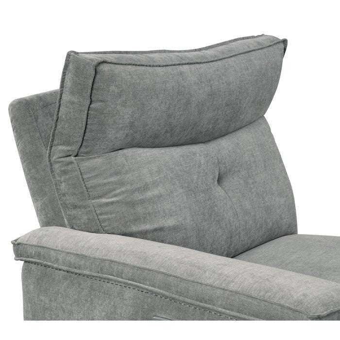 Tesoro Power Double Reclining Love Seat With Center Console, Headrests And Usb Ports