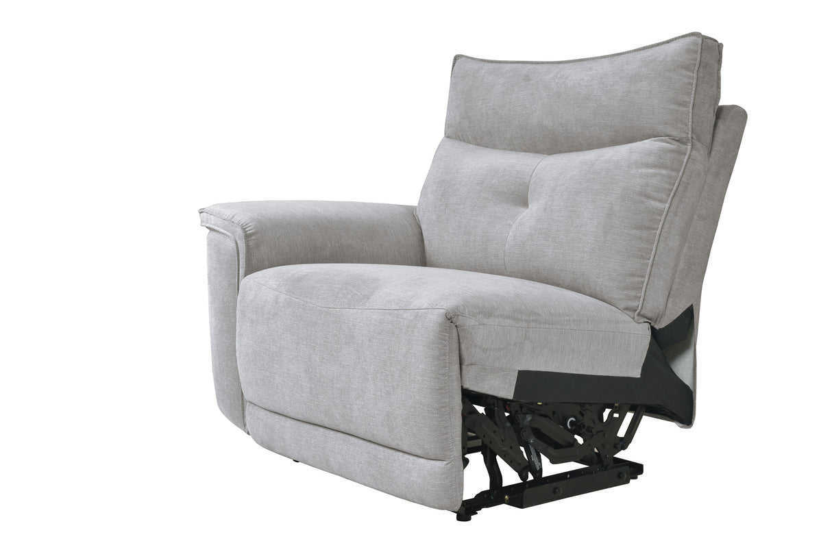 Tesoro 6-Piece Modular Power Reclining Sectional With Headrests, Right Chaise And Usb Port