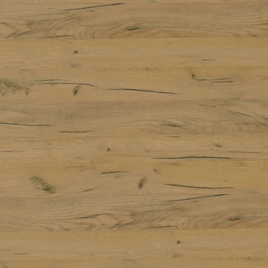 Bristol Metal Mesh Door Accent Cabinet Golden Oak