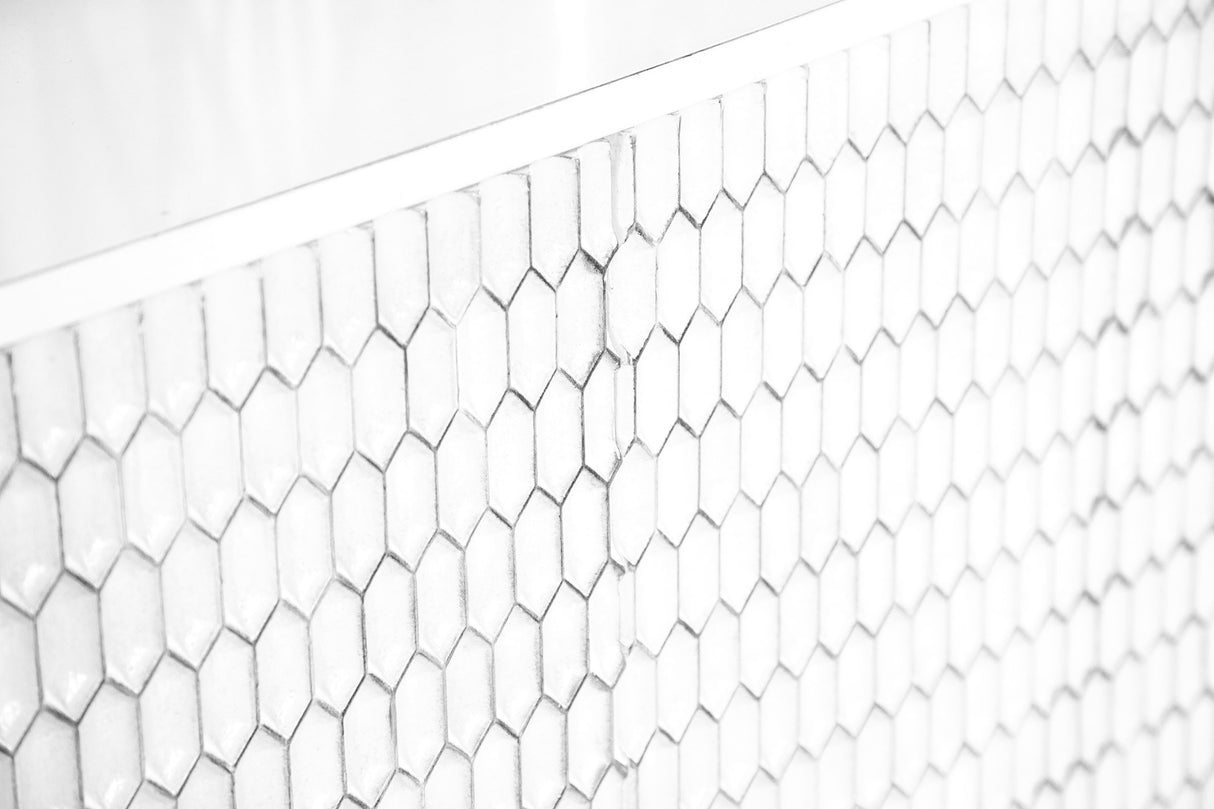 Gambon Rectangular 2-Door Accent Cabinet White