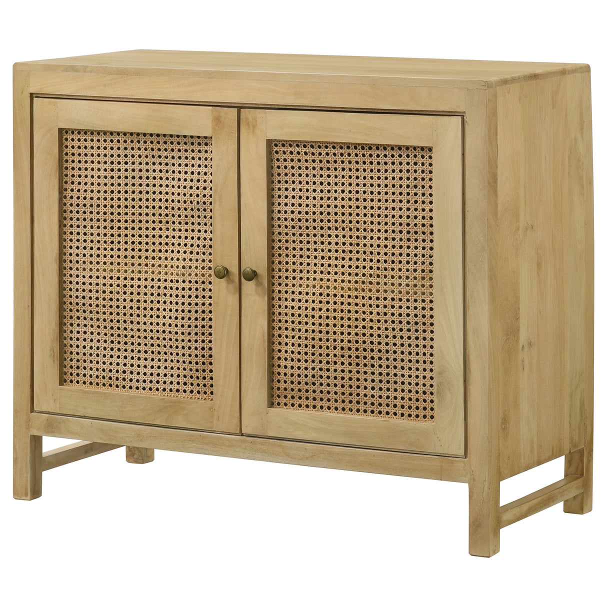 Amaryllis Rectangular 2-Door Accent Cabinet Natural