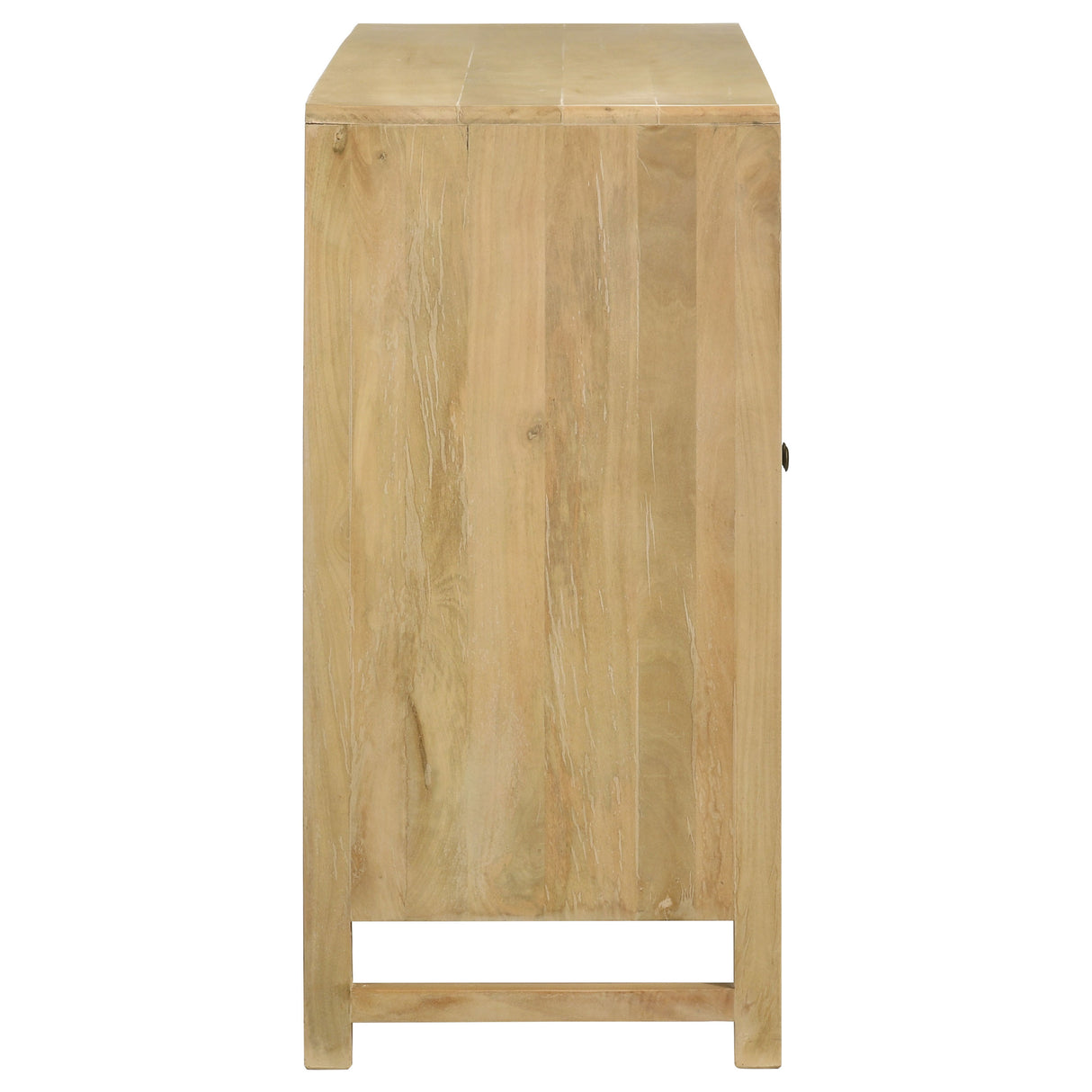 Amaryllis Rectangular 3-Door Accent Cabinet Natural