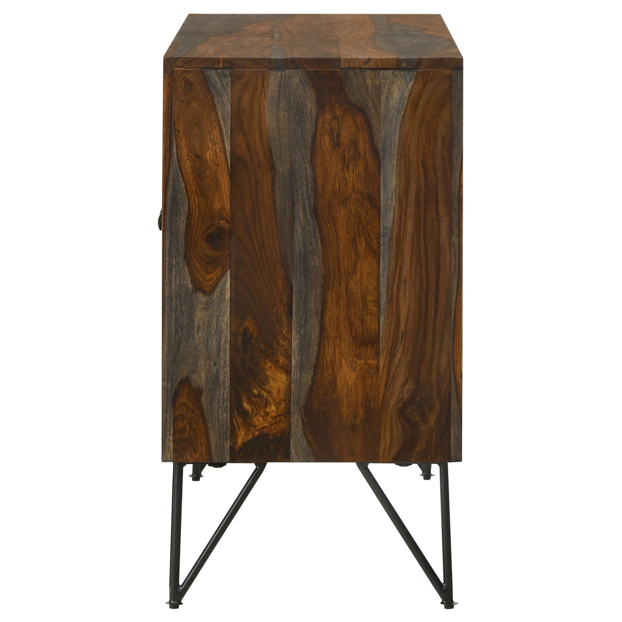 Macon 2-Door Accent Cabinet Sheesham Grey