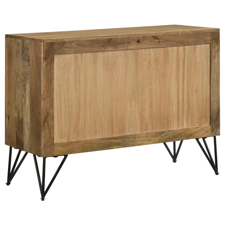 Eileen Rectangular 2-Door Accent Cabinet Natural