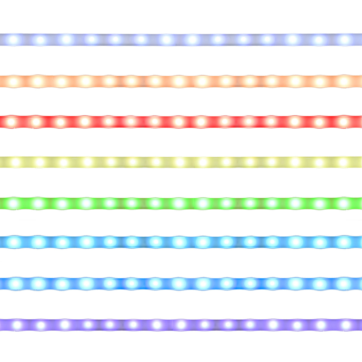 Windrose 28 x 67 Inch Tempered LED Standing Mirror Black