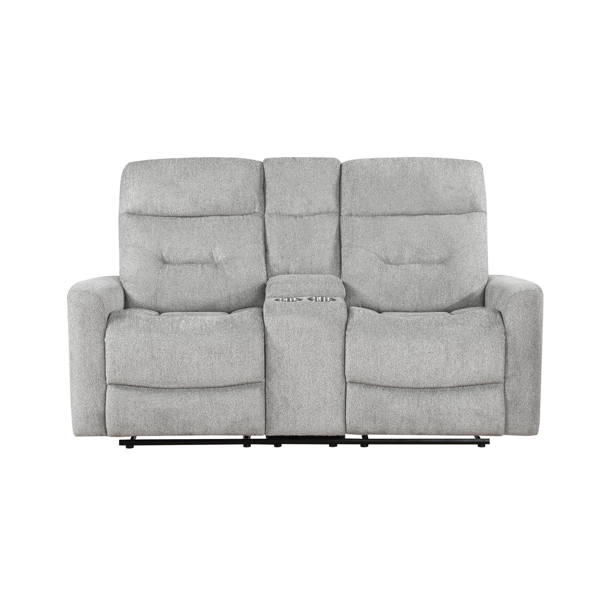 Lyndon Double Reclining Love Seat With Center Console