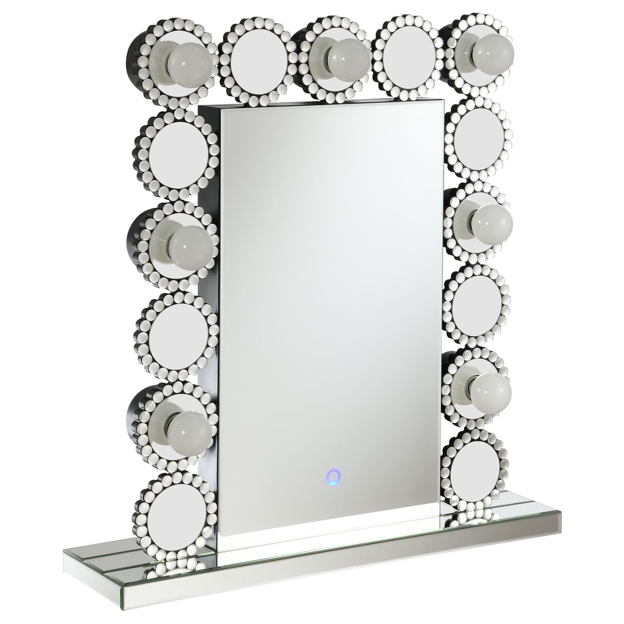 Aghes Rectangular Table Mirror With Led Lighting Mirror