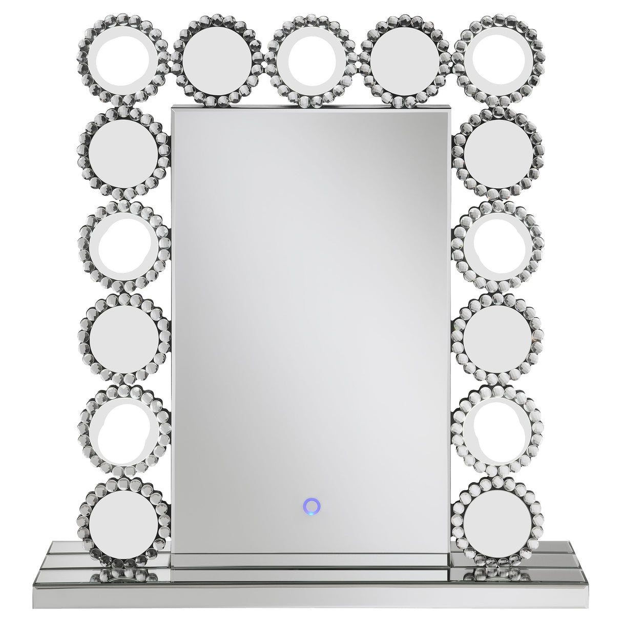 Aghes Rectangular Table Mirror With Led Lighting Mirror