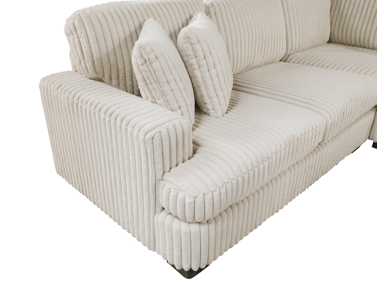 2-Piece Sectional With Right Cuddler