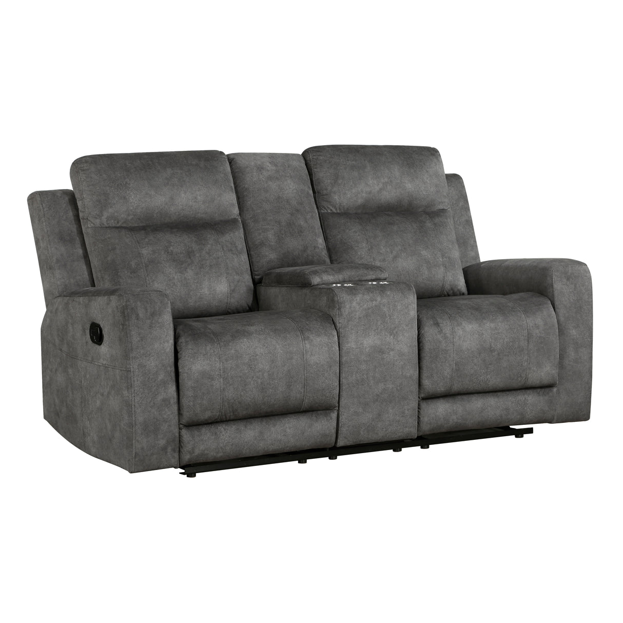 Yates Double Reclining Love Seat With Center Console