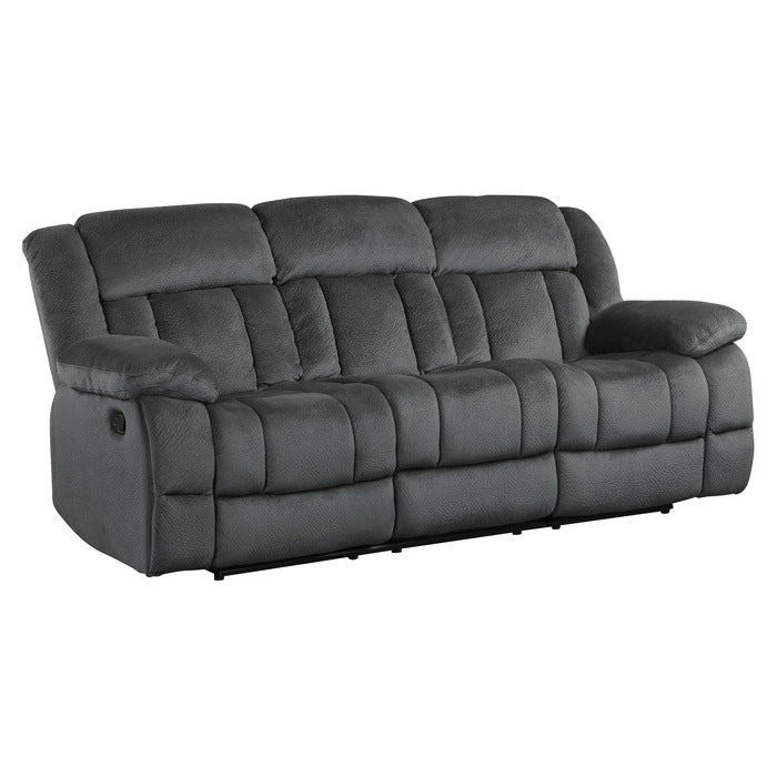 Laurelton Gray Double Reclining Sofa