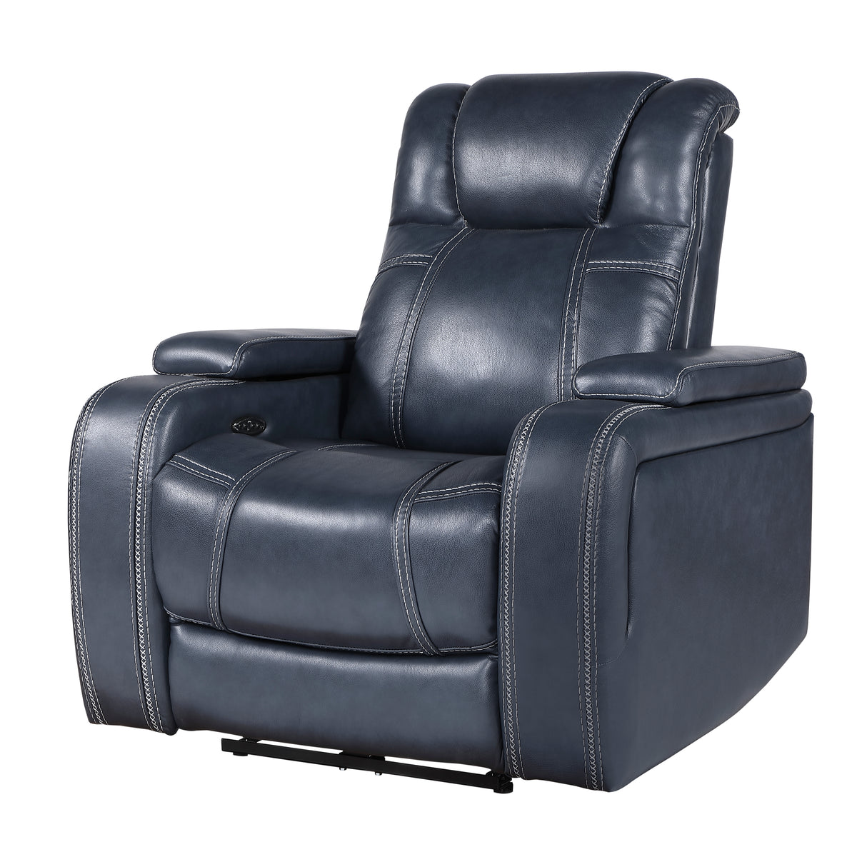 Keziah Power Reclining Chair With Headrest And Storage Arms