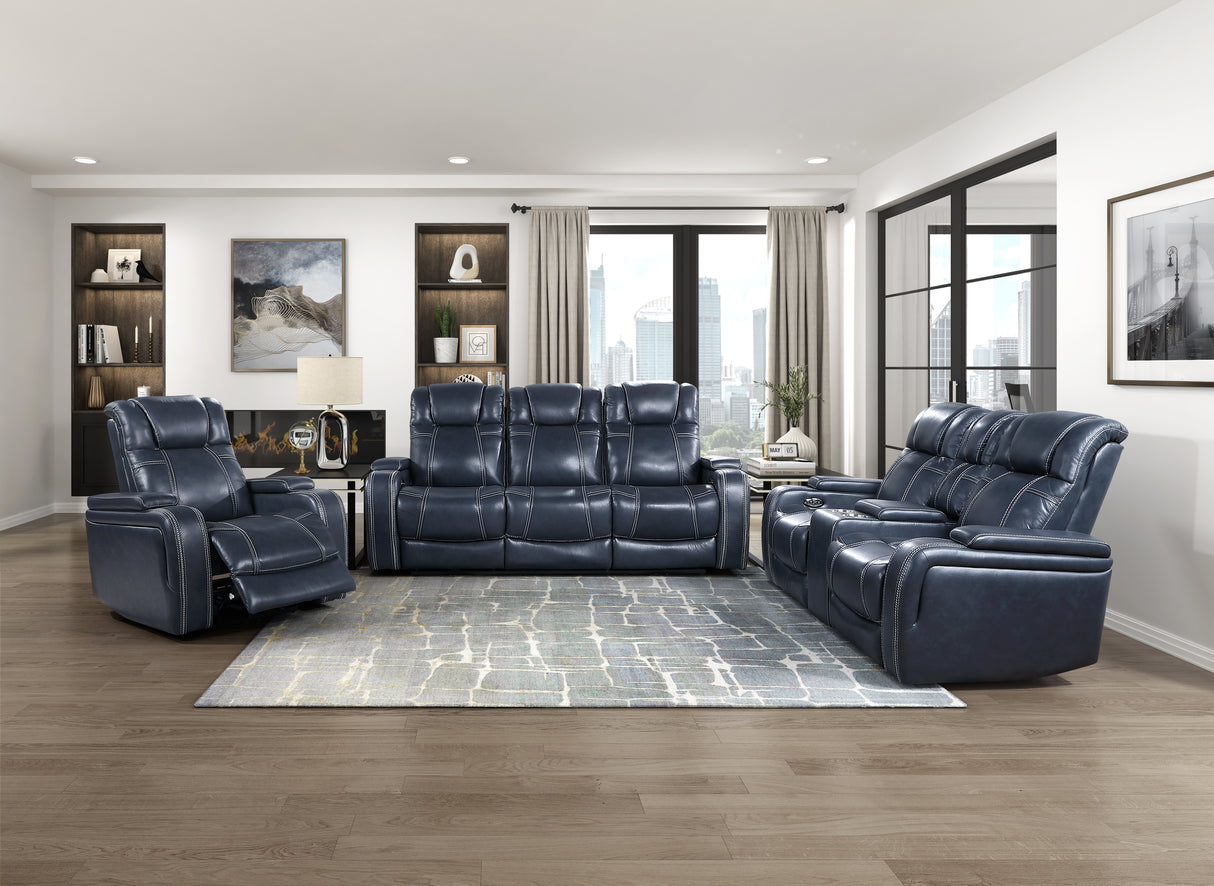 Keziah Power Reclining Chair With Headrest And Storage Arms